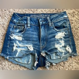American eagle jean shorts